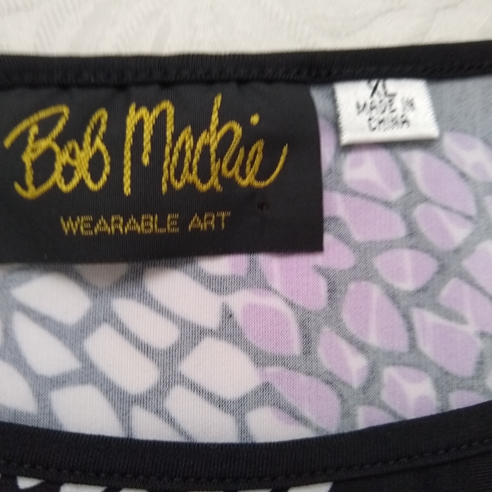 Purple Wearable Art Maxi Column Dress Gem